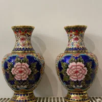 گلدان های مینا کاری ۲۰ سانتی