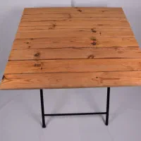 میز و صندلی چوبی جنس چوب ترمو
