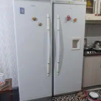 یخچال فریزر دوقلو هیمالیا تمیز