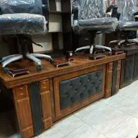 میز مدیریت ال وکیوم جلو لمسه سایز ۸۰×۲ نونو
