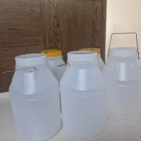 ۱۰ عدد دبه پلاستیکی ماست ۵ کیلویی