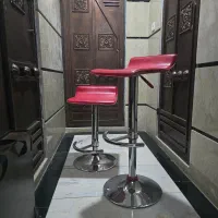 صندلی چرمی جک دار اپن آشپزخانه
