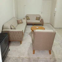 مبل راحتی 7 نفره (نو) به همراه جلومبلی و عسلی