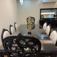 میز ناهار خوری ۸ نفره کلاسیک