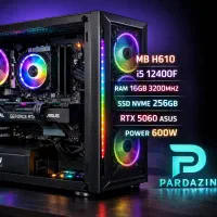 سیستم گیمینگ حرفه ای قطعات بروز و جدید