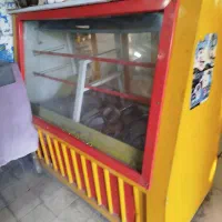 یخچال ویترینی و فریزر دو در..