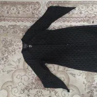 مانتو زنانه مجلسی مشکی