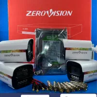 پک های۴دوربین مداربسته کامل شب رنگی+کابل رایگان