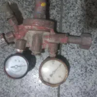 کپسول هوا اکسیژن با مانومتر شلنگ و سرپیک