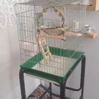 قفس پرنده با پایه