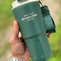 تراول ماگ travel mug  فلاکس استیل با جعبه نو آکبند