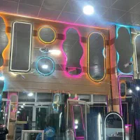 انواع آینه با قاب و نورمخفی led