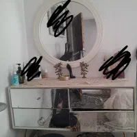 ایینه کنسول صندلی و پاتختی ست