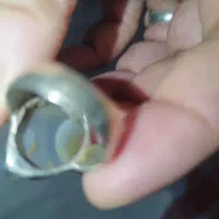 انگشتر سلیمانی لامه قدیمی رکاب دست ساز