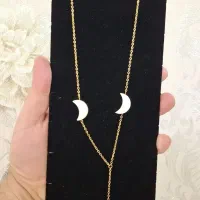 گردنبند و گوشواره و گیره سر همه با هم