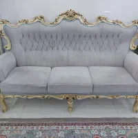 مبل تاج دار سلطنتی ۹نفره به همراه ۳عدد میز