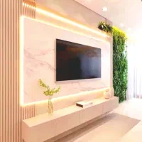 کاغذ دیواری عید خونتو نوکن ماربل شیت تی وی وال