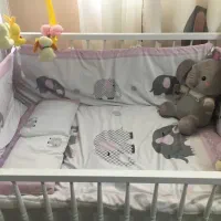 ست کامل روتختی پرده لوستر اتاق کودک