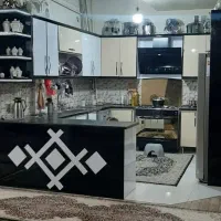 کابینت هایگلاس سینک و هود دست دوم کارکرده فروشی
