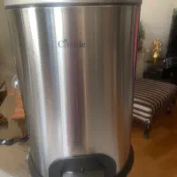 سطل زباله پدالی تمام استیل ۲۰ لیتری