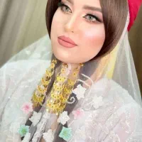 زلف و میکاپ و شنیون و لباس محلی
