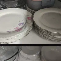۱۲عدد برنج خوری و میوه خوری  و ماهیتابه چدن