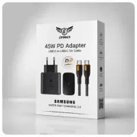 ست آداپتور شارژ 45w،سامسونگ وآیفون،گارانتی دار