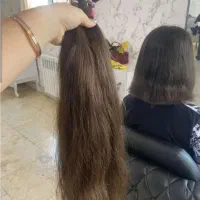 مو طبیعی خام و رنگ شده