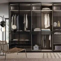 کابینت وکمددیواری فریم لس