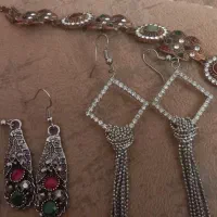 بدلی جات گوشواره وکردنبد قدیمی ودسبند