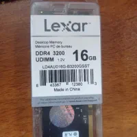 رم 16 گیگ LEXAR DDR4 فرکانس 3200