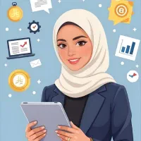 بازاریاب تلفنی خانم