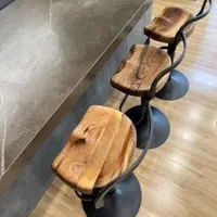 اپن جزیره چوبی جک دار kj55 چوب گردو فروشگاه تابش