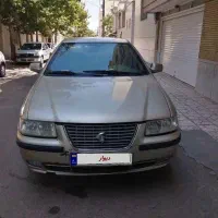 سمند  1384.Lx  بژ دوبرگ سند کم کار تمیز شاسی سالم