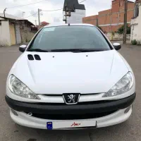پژو 206 SD صندوقدار 1396 بی رنگ درجه یک زیر قیمت