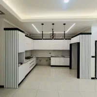 کابینت ترند (خانه)سفید مشکی خاص(سبز)