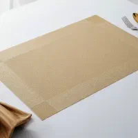 زیربشقابی مت رستورانی PVC  قابل شستشو تک و عمده