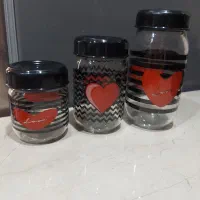 شیشه حبوبات و مربا جای ادویه