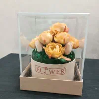 باکس گل شیشه‌ای