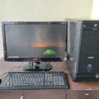 سیستمi5 ddr4 رم۱۶ هارد۱ ترا/ssd گرافیک ۸مانیتور ۲۴