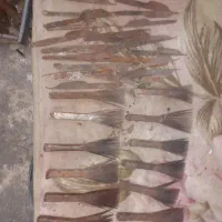 شانه و ابزار قدیمی قالی‌بافی - مجموعه کامل
