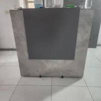 میز پذیرش صندلی انتظار تابلو برجسته ورق ام دی اف