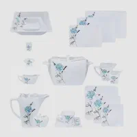 دو دست سرویس چینی آکبند و نو ۶ نفره نفیس(۱۲ نفره)