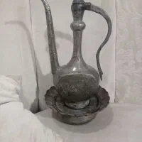 آفتابه لگن قاجاری مسی