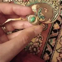 انگشتر فیروزه نیشابور رکاب دست ساز نو