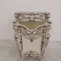 ست جا دستمال کاغذی وسطل