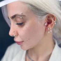 خدمات پیرسینگ،چال گونه،ارایش دائم،خال برداری