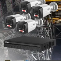 دوربین مداربسته دید در شب رنگی DAHUA / وارملایت