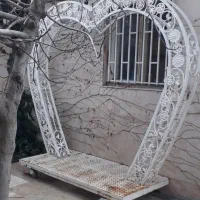 تزئینات دکور حیاط باغ باغچه آهن آلات