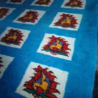 فرش دستبافت  معاوضه با کپسول گاز